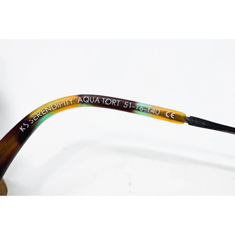 Kirkland Signature Eyeglasses Womens Aqua Tortoise Serendipity 51-16-140
